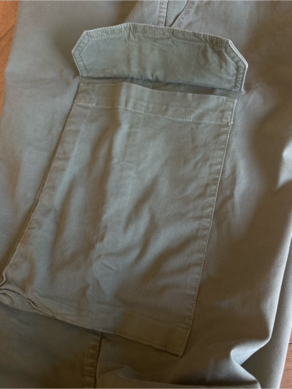 Nili Lotan Cargo Pants Olive/Army Green Utility Pockets Relaxed Fit Womens 10 - Picture 10 of 11